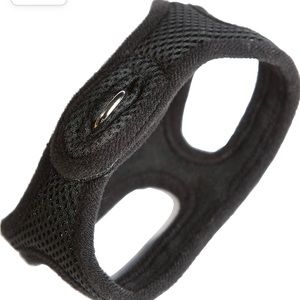 ChokeFree Velpro Mesh Pet Shoulder Harness Collar, 14", Black NWT